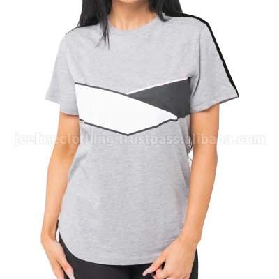 Fashion Curved Hem T-Shirt