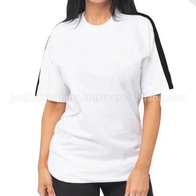 T-Shirt with Arm Striped