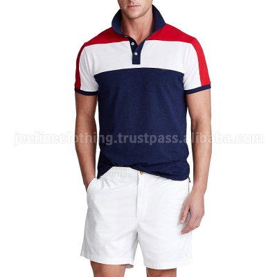 Panel Polo Shirt