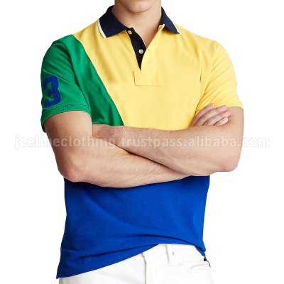 Panel Polo Shirt